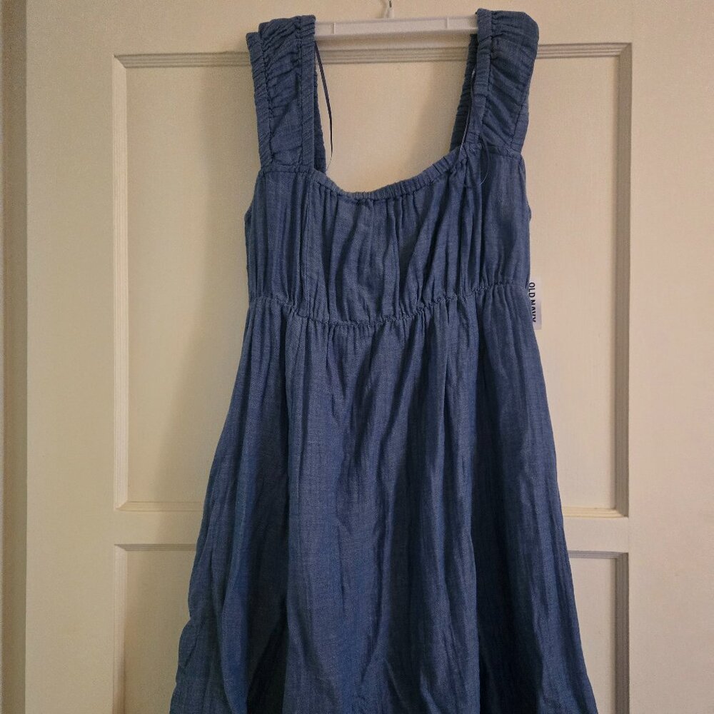 Old Navy Chambray Dress Size M